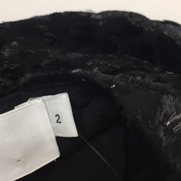 NWT ALC Gathered Metallic velvet Maxi Dress - Picture 8 of 13